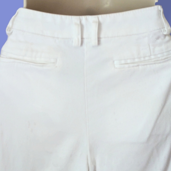 💗 Lightweight & Soft! Strait,Wide Leg Capri Pants in White - Picture 6 of 11